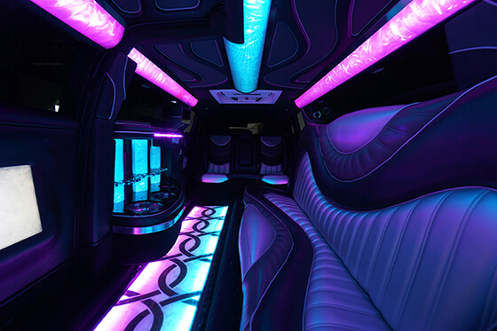 12-passenger limousine services