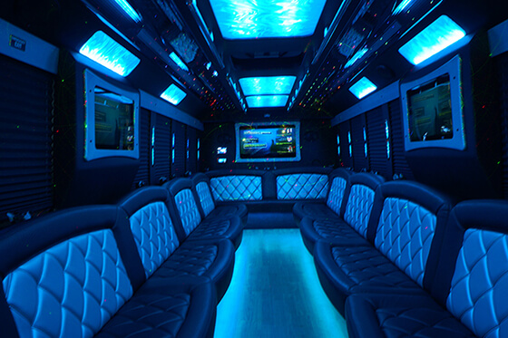 Limo bus service in Vancouver