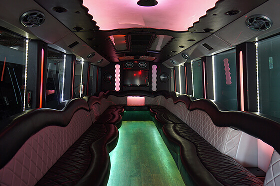 35-passenger party bus